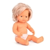 Image sur Poupée fille caucasienne blonde, 38 cm